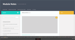 Desktop Screenshot of modulenotes.com